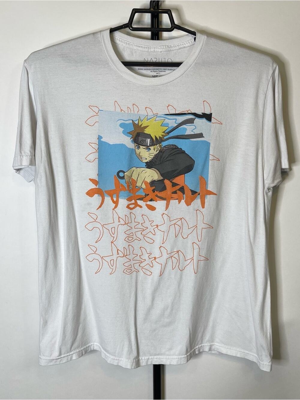 Naruto Shippuden Naruto Uzumaki Graphic Shirt Size XL Men’s